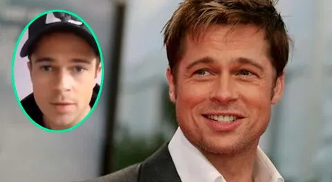 El joven se ha vuelto toda una sensación en Tik Tok por su parecido a Brad Pitt.