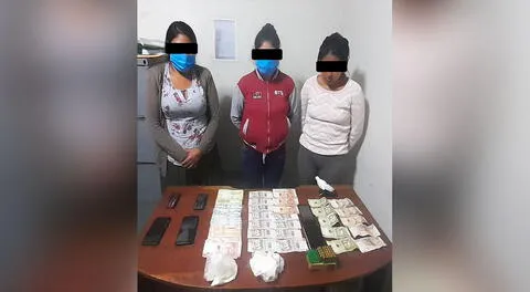 Madre, hija y cuñada se dedicaban a la venta de pbc en Ica