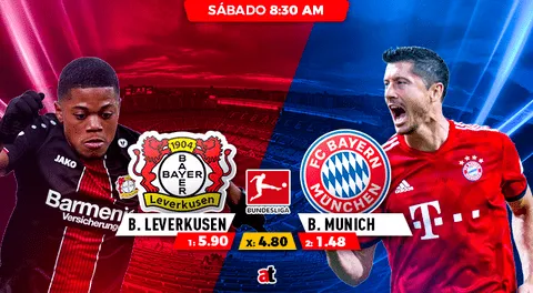 Leverkusen y Bayern Múnich un partido que promete