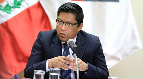 Vicente Zeballos, titular del Consejo de Ministros del Perú.
