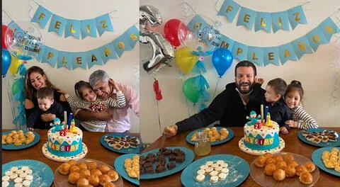 Tilsa Lozano celebró junto a 'Miguelón' el cumpleaños de su hijo.