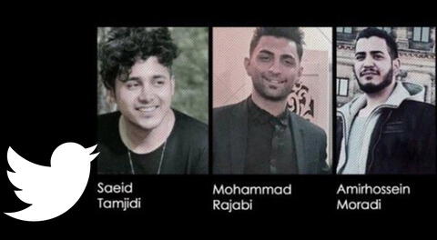 Jóvenes sentenciados de Irán