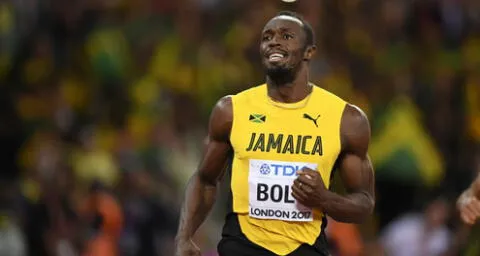 Usaín Bolt cree que si su hija sigue en el atletismo lo comparan con él.