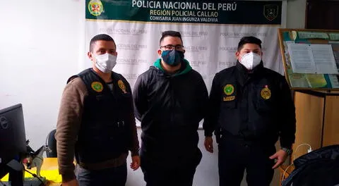 Agentes de la DIRIN detuvieron a falso médico en policlinico del Callao.
