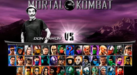 Don Ramón peleó en Mortal Kombat.