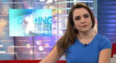 Periodista Melissa Peschiera admite haber subido de peso.