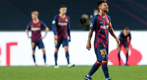 El Barcelona de Lionel Messi fue eliminado de la Champions League con un resultado de escándalo.