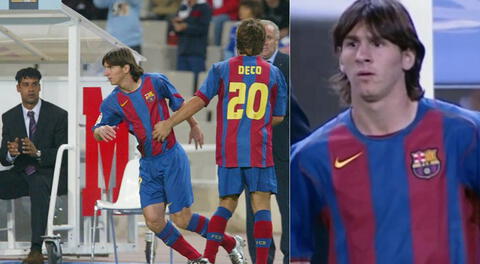 Con 17 años, Lionel Messi se convirtió en uno de los canteranos más jóvenes en debutar en Primera División.