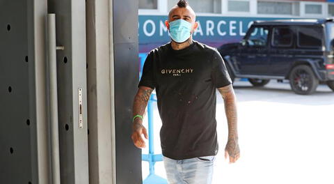 Vidal pasó los exámenes médicos hoy