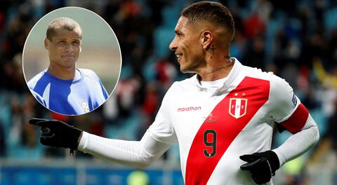 Rivaldo sabe del potencial de Paolo Guerrero en la selección peruana.