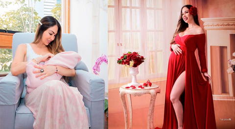 Melissa Loza comparte tierna fotografías junto a su bebé