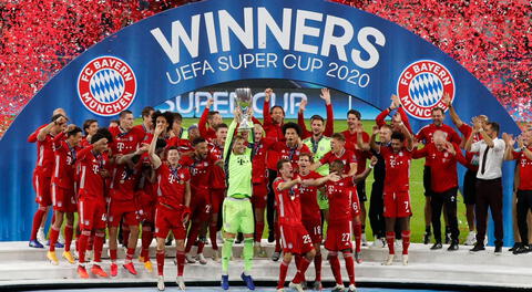 Bayern Múnich logró su segunda Supercopa de su historia.