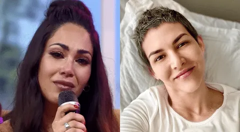Anahí de Cárdenas estrenó su nueva canción en honor al Día mundial de la lucha contra el cáncer de mama, y conmovió a Melissa Loza.