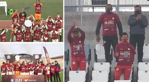 Universitario de Deportes se proclamó ganador del Torneo Apertura 2020 en el Estadio San Marcos.