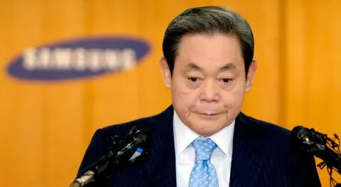 Lee Kun-hee, presidente de Samsung, falleció en Seúl, Corea del Sur.