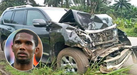 Reportes indican que Samuel Eto’o está fuera de peligro.