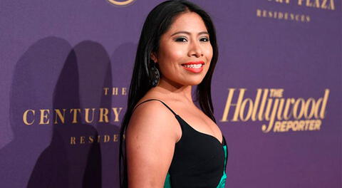 Yalitza Aparicio emocionada por los Latin Grammy.