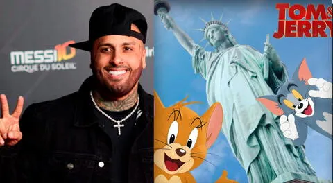 Nicky Jam será una de las voces de la película de 'Tom y Jerry'