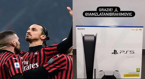 Zlatan se pasó de bueno le regaló a sus compañeos  PS5.