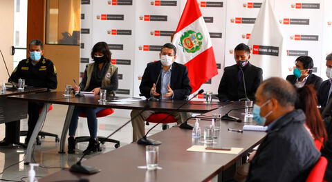 Reunión contó con la participación de la CNDDHH y el Comandante General de la Policía Nacional, Orlando Velasco.