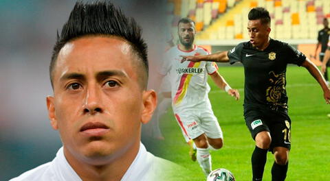 Christian Cueva fue separado de su club en Turquía.