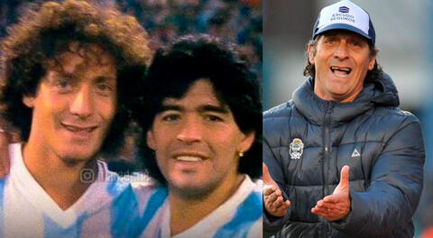 El exjugador Pedro Troglio recordó que estuvo al lado de Diego Maradona en una cancha de fútbol.