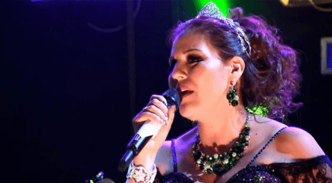 La cantante folclórica Dina Páucar anuncia concierto ecológico.