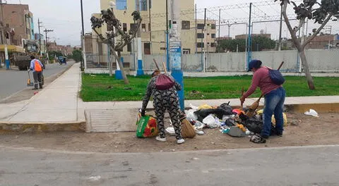 Los trabajadores de limpieza Eslimp Callao se reincorporó a los trabajos pese a los actos vandálicos de inescrupulosos.