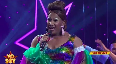 Joseph Sanz, quien interpreta a Celia Cruz, fue uno de los favoritos en la temporada 28 de Yo Soy, y hoy espera triunfar en Grandes Batallas.