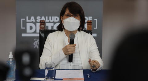 Ministra de Salud reiteró que no puede revelar el monto que pagará el Gobierno por las vacunas de Sinopharm.