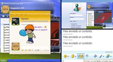 Recuerda el MSN Messenger que fue usado años atrás por los usuarios.