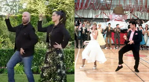 El actor John Travolta y su hija protagonizan un comercial donde interpretaron la recordada coreografía que hizo con Olivia Newton-John en “Grease”.
