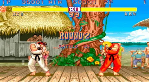 Street Fighter II es considerado uno de los mejores juegos de la historia.