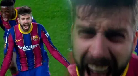 ¡A todo pulmón! Piqué y el golazo para forzar la prórroga en el Barcelona vs. Sevilla