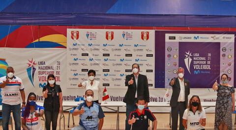 Presentaron el torneo de  la Liga Nacional Superior de Voleibol 2021.