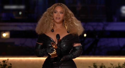Beyoncé rompe récord como la ganadora de más premios Grammy.