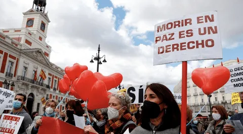 España legalizó la ley de eutanasia y el suicidio asistido.