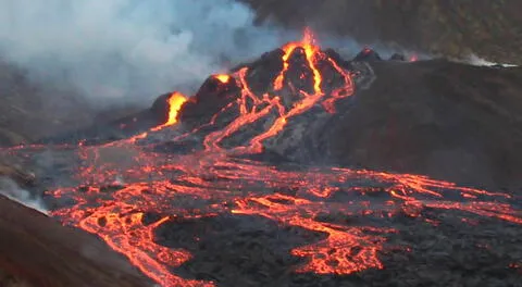 La OMI continúa monitoreando las emisiones de gas luego de la espectacular erupción el pasado 19 de marzo.