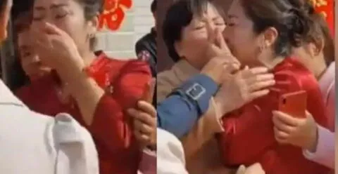 China: Descubre en la boda de su hijo que su futura nuera era la hija que perdió hace 20 años