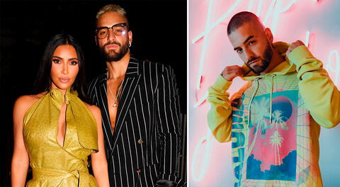 Maluma y Kim Kardashian se divirtieron en lujosa fiesta en Miami.