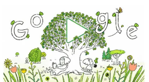 Día de la Tierra: Google celebra con un doodle animado por el 22 de abril.