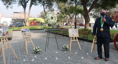 Municipalidad de Chaclacayo rinde homenaje a víctimas de covid