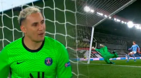 Keylor Navas comete un  blooper en semis de Champions League.