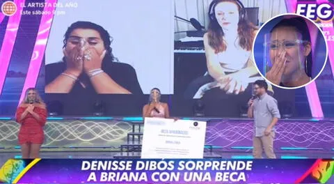 EEG: Denisse Dibós regala beca de estudios a participante del concurso de TikTok