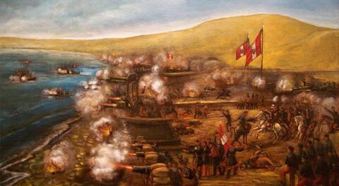 El Combate del Callao, también llamado Combate del 2 de mayo, ocurrió en el año de 1866.