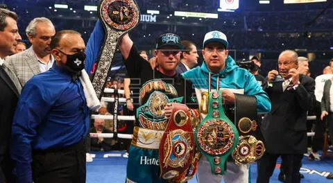 'Canelo' Alvarez demostró su superioridad y se queda con cinturón.