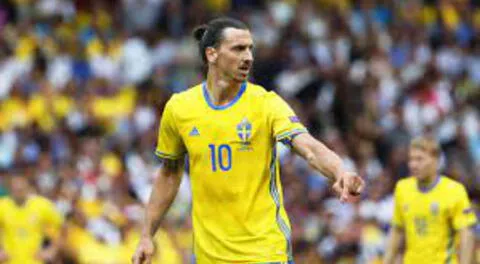 Zlatan Ibrahimovic no estará con Suecia en la Eurocopa.