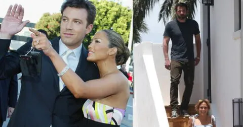 Jennifer Lopez y Ben Affleck fueron fotografiados en mansión de Miami