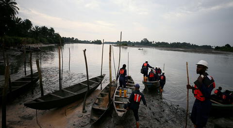 Más de 150 desaparecidos en el naufragio en Nigeria