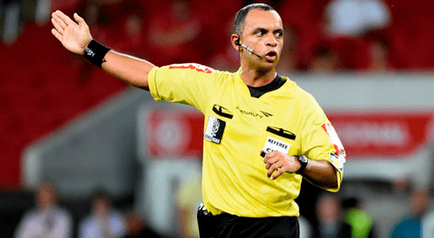 Wilton Sampaio, el árbitro designado para en el encuentro de Perú vs Colombia